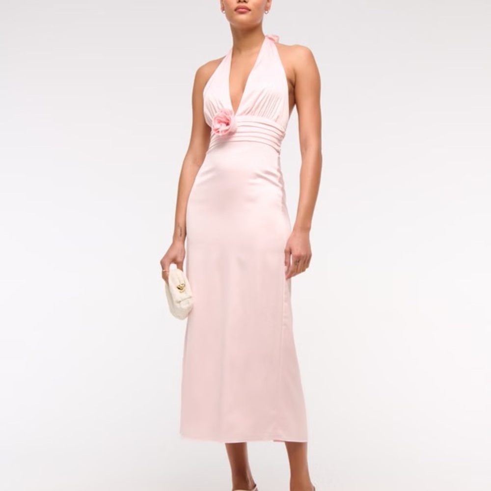 Abercrombie Elegant Pink Dress - Picture 2 of 3